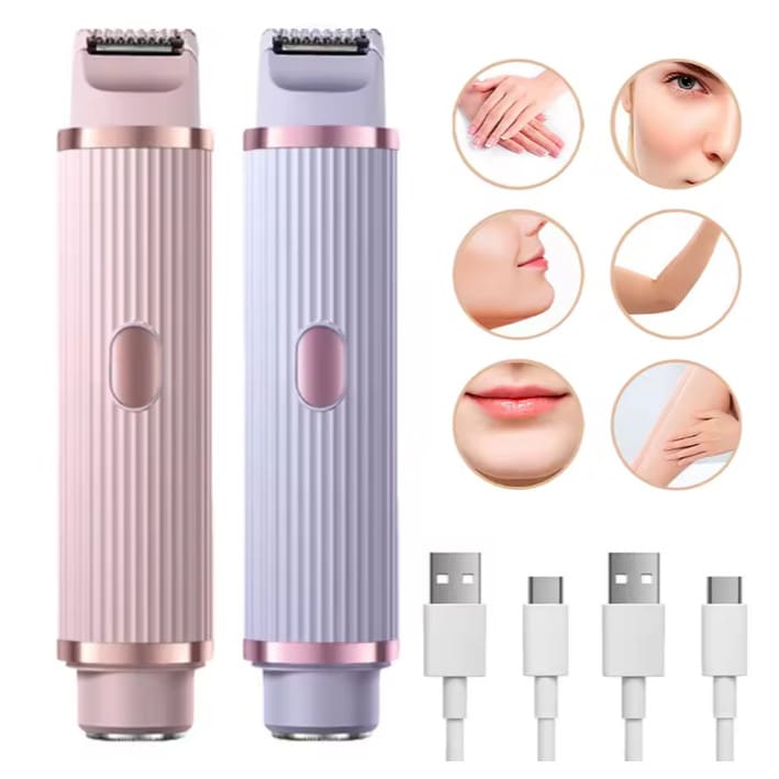 Depilador Removedor De Pelos Facial e Corporal Sem fio Recarregável